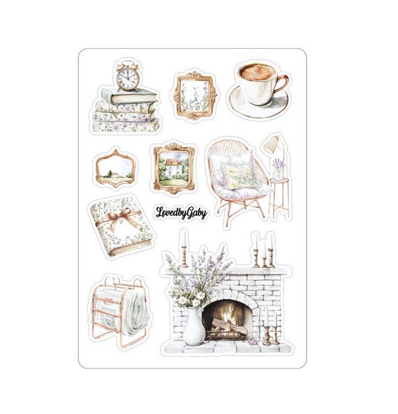LovedbyGaby stickers Wildflower Novel