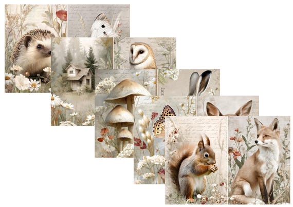 LovedbyGaby A4 journal paper set Neutral autumn