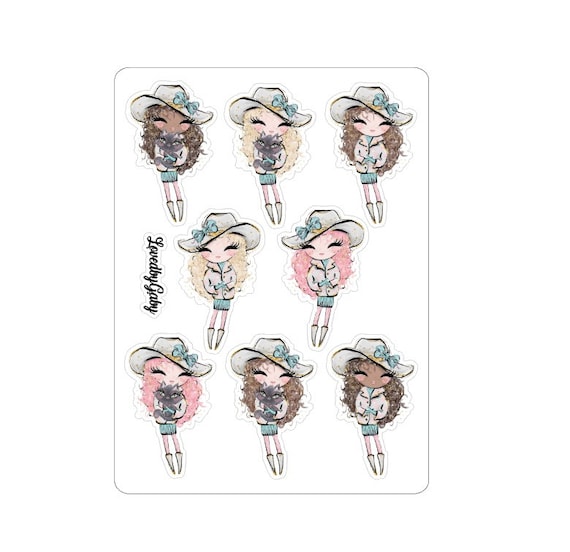 LovedbyGaby stickers "winter girls"