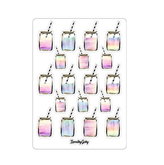 LovedbyGaby stickers "smoothies"