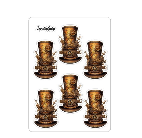 LovedbyGaby stickers Steampunk 5