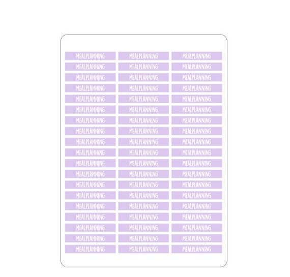 LovedbyGaby Mascha header stickers Meal planning 1