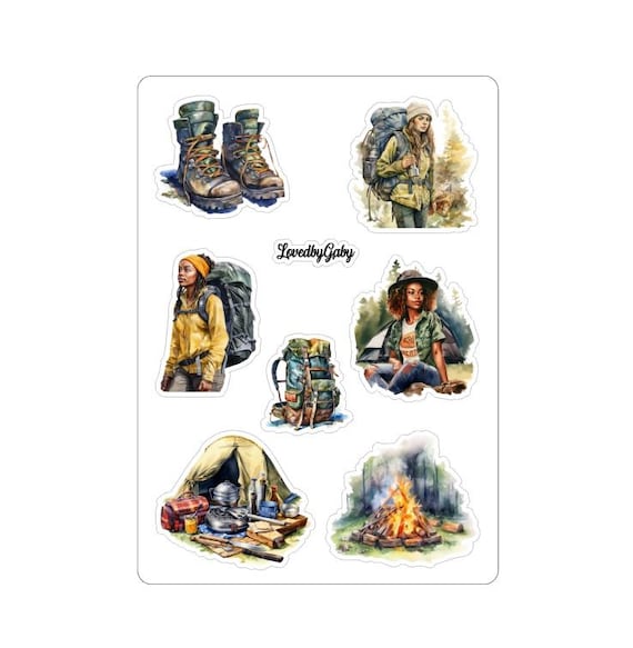 LovedbyGaby stickers hiking