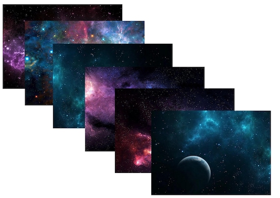 LovedbyGaby A4 journal paper set Galaxy