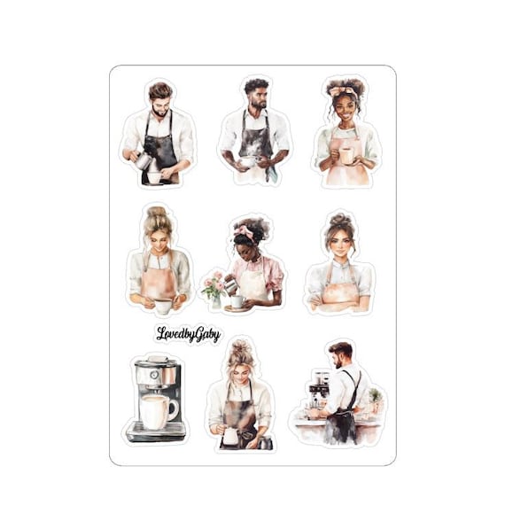 LovedbyGaby sticker Coffeeshop