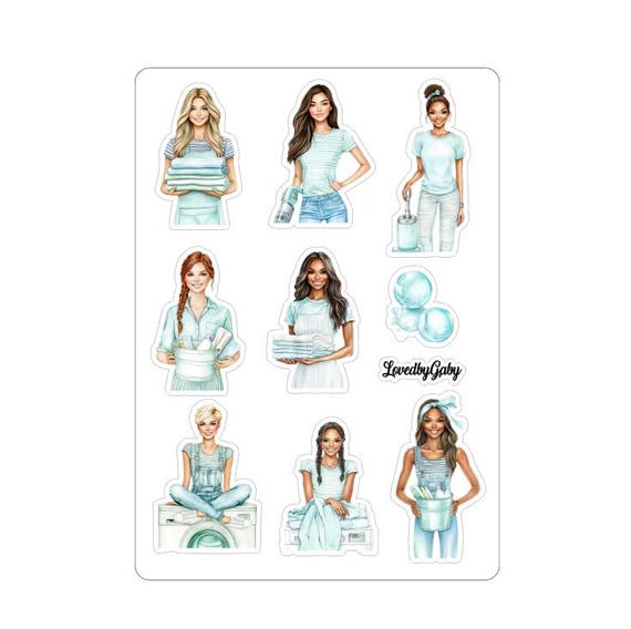 LovedbyGaby stickers cleaning