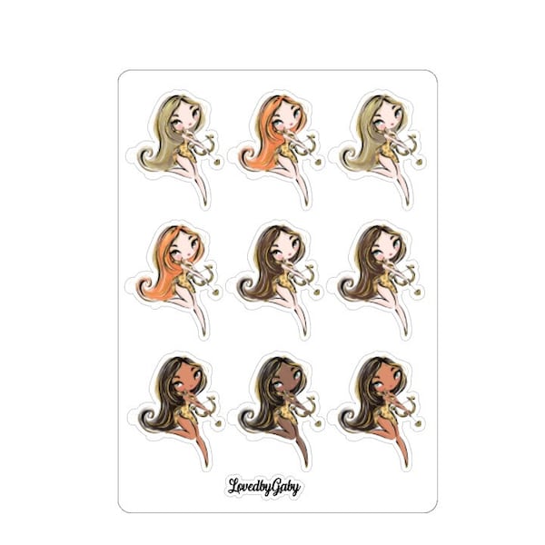 LovedbyGaby stickers "Sagittarius / boogschutter"