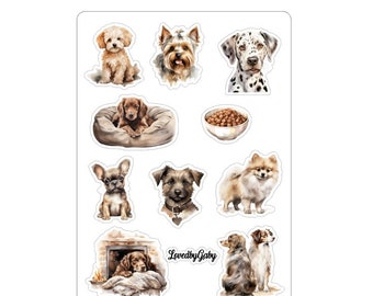 LovedbyGaby stickers Dogs