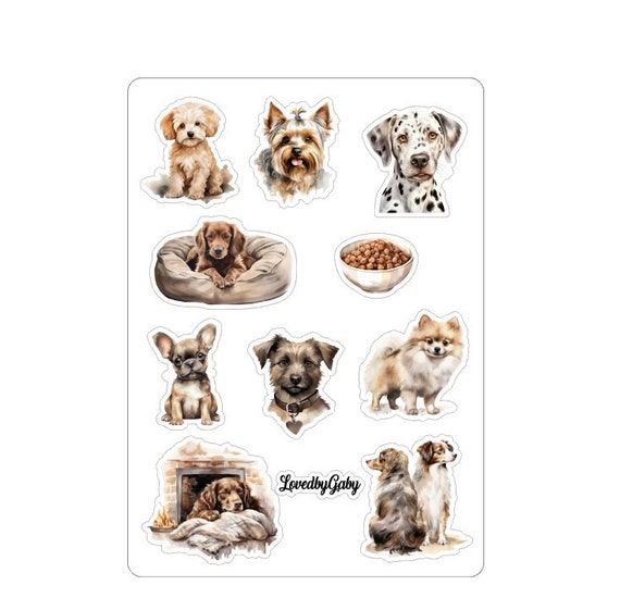 LovedbyGaby stickers Dogs