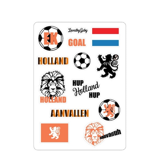 LovedbyGaby stickers orange lions