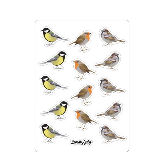 LovedbyGaby stickers little birds