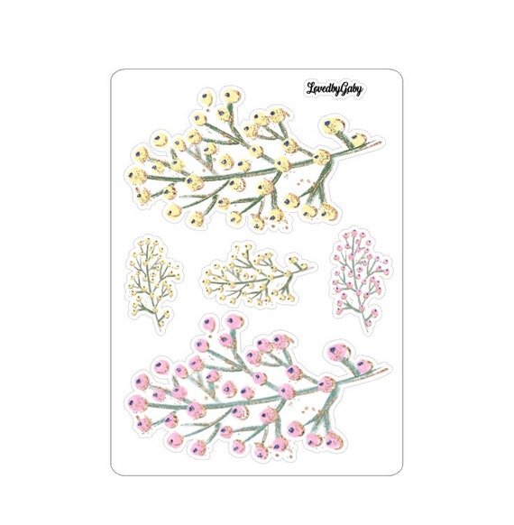 LovedbyGaby stickers spring blossoms