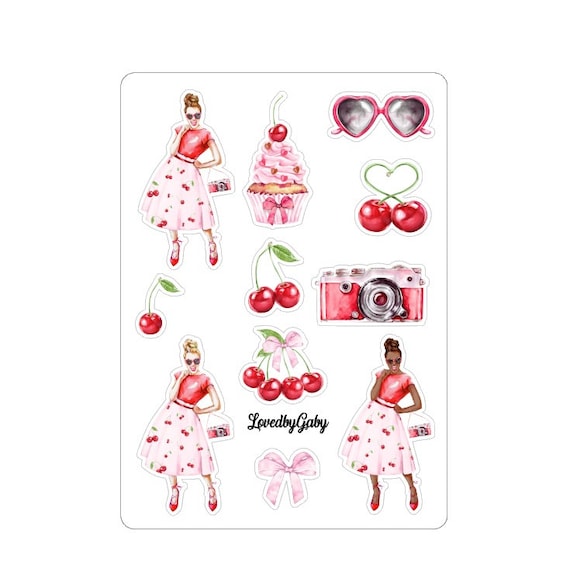 LovedbyGaby stickers" Cherries"