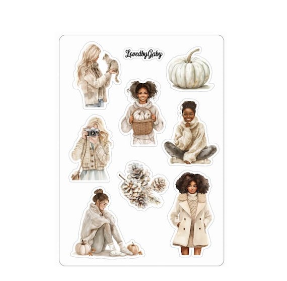LovedbyGaby stickers neutral autumn