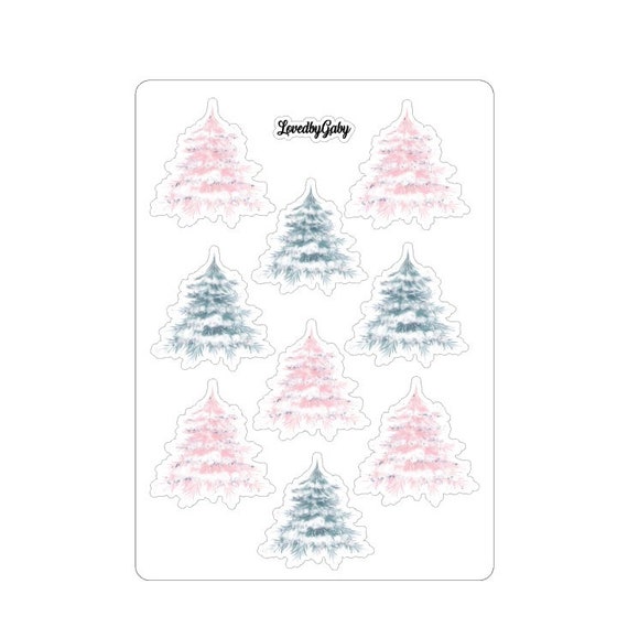 LovedbyGaby stickers "christmas tree"