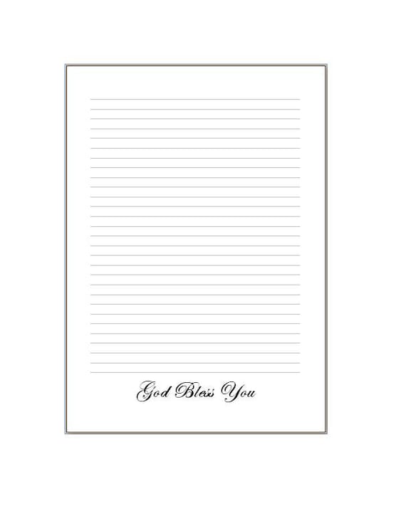 Notepads "God Bless You"