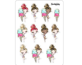 LovedbyGaby stickers "Summerday"