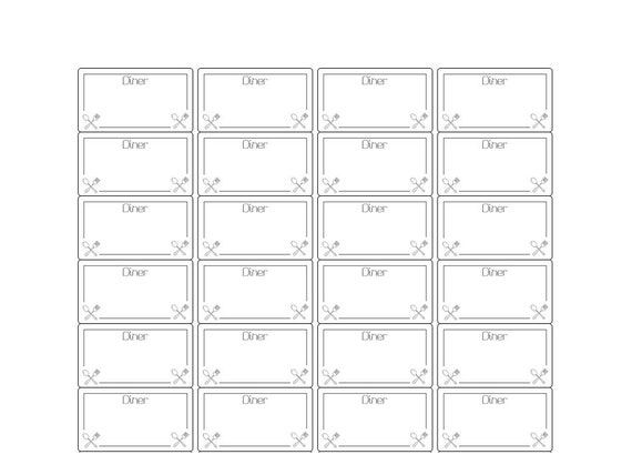 Sticky notes stickers small "dinner & don't forget"