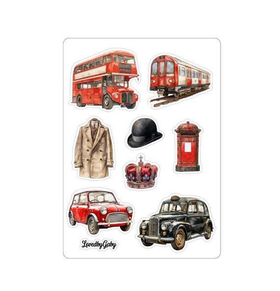 LovedbyGaby stickers London experience