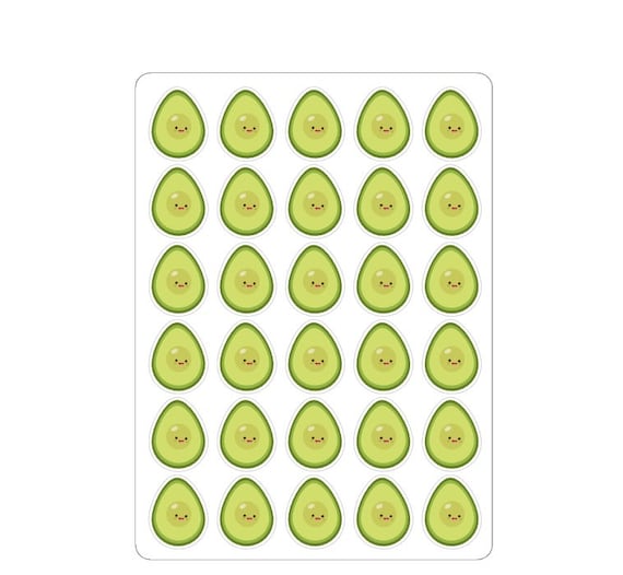 LovedbyGaby stickers "Avocado"