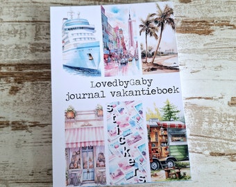 Libro de papel de diario de vacaciones A5 de LovedbyGaby