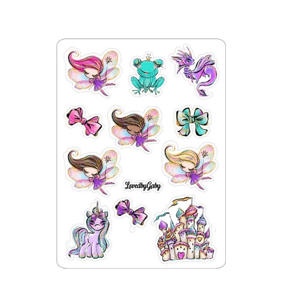 LovedbyGaby stickers "Fairyland"