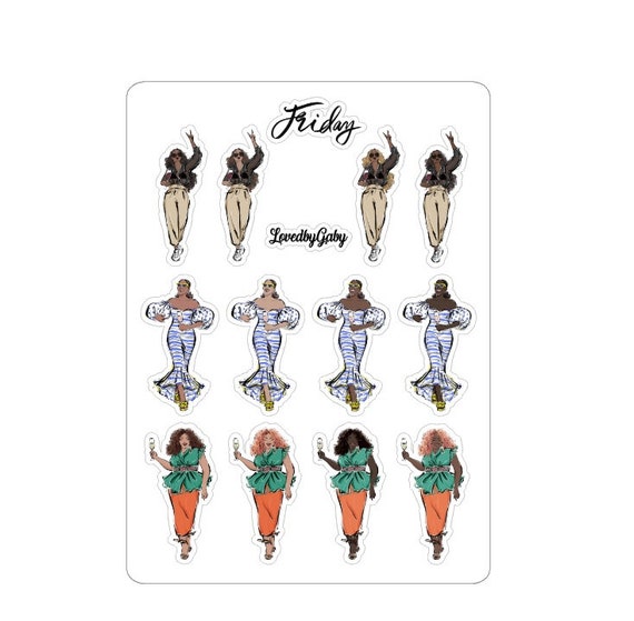 LovedbyGaby stickers "Friday girl"