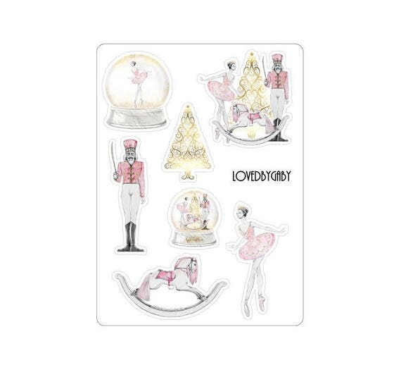 LovedbyGaby stickers "the Nutcracker"