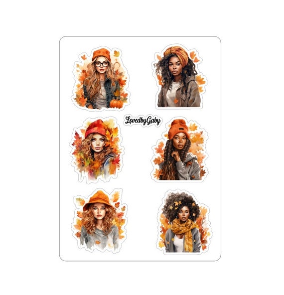 LovedbyGaby stickers leaves girls