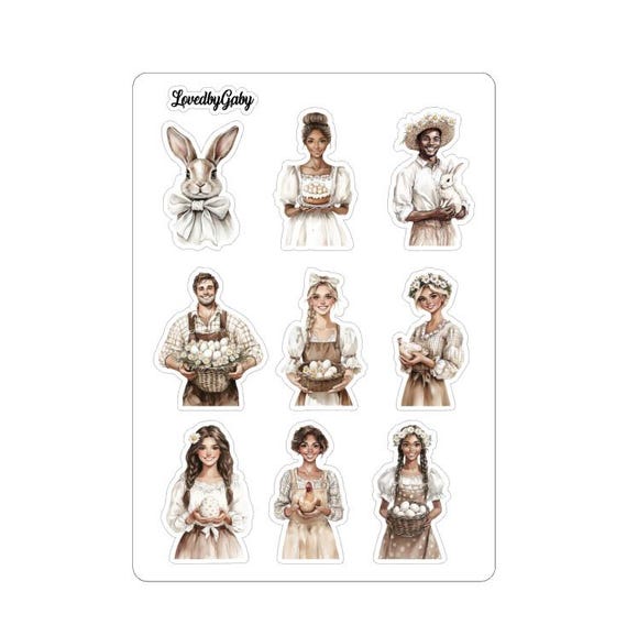 LovedbyGaby stickers country easter