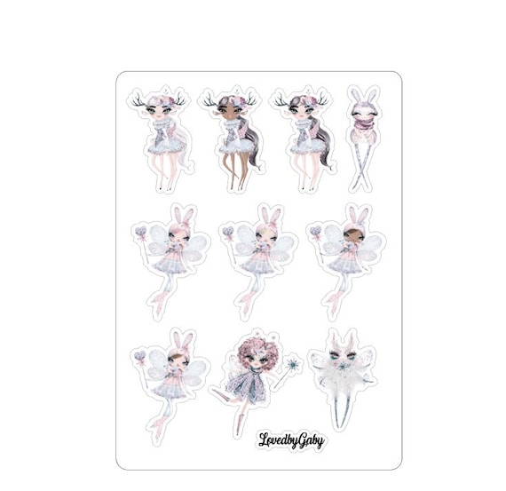 LovedbyGaby stickers "Winterland"