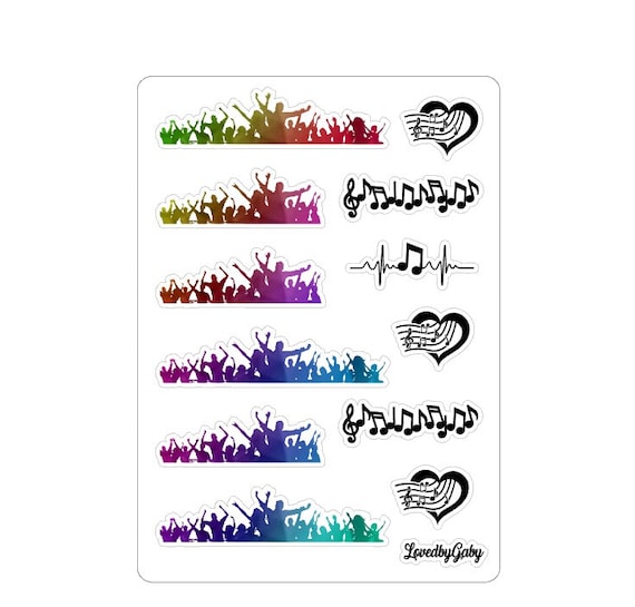 LovedbyGaby stickers "festival & concerts"