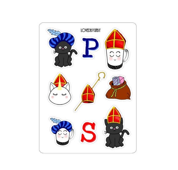 LovedbyGaby sticker "Sinterklaas"