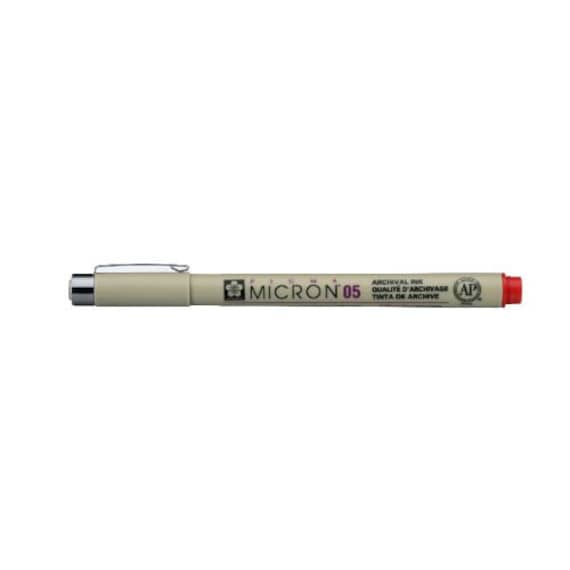 Sakura Pigma Micron Pen - Red, 005