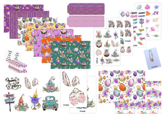 LovedbyGaby planner kit "Gnomy easter"