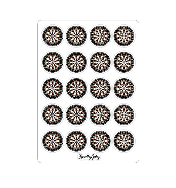 LovedbyGaby stickers Darts