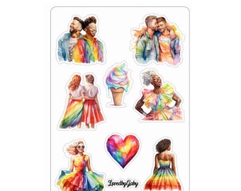 LovedbyGaby stickers Pride