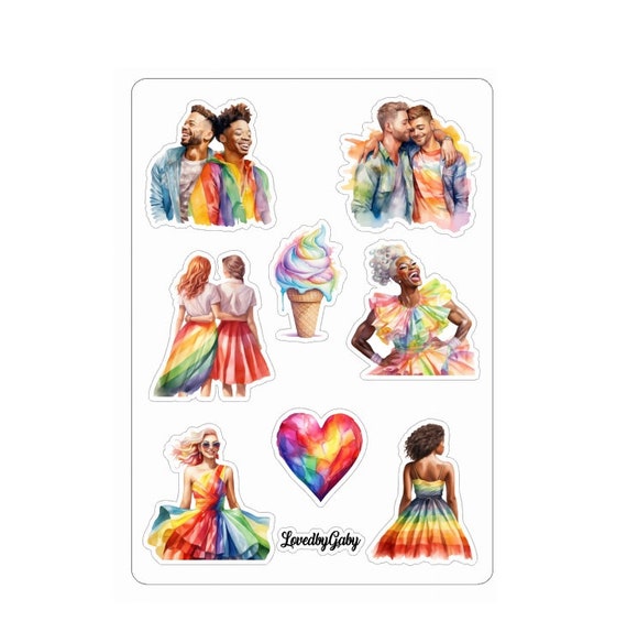 LovedbyGaby stickers Pride