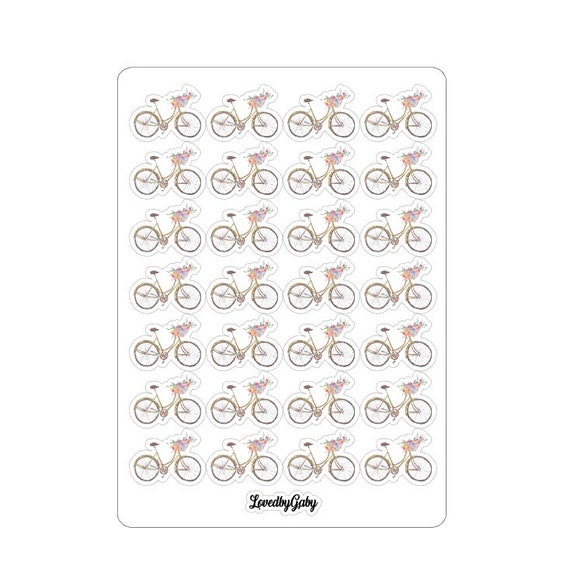 LovedbyGaby stickers Bikes