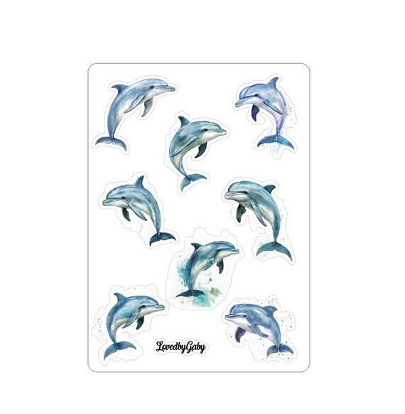 LovedbyGaby stickers Sealife