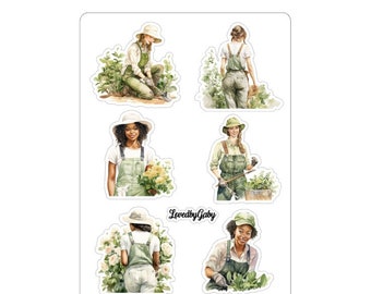 LovedbyGaby stickers Gardening