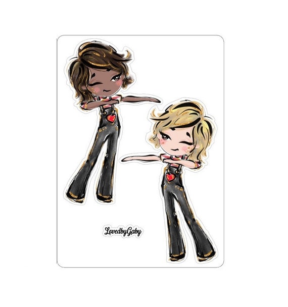 LovedbyGaby stickers large boys