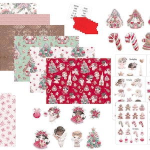LovedbyGaby plannerkit &quot;Holly jolly&quot;