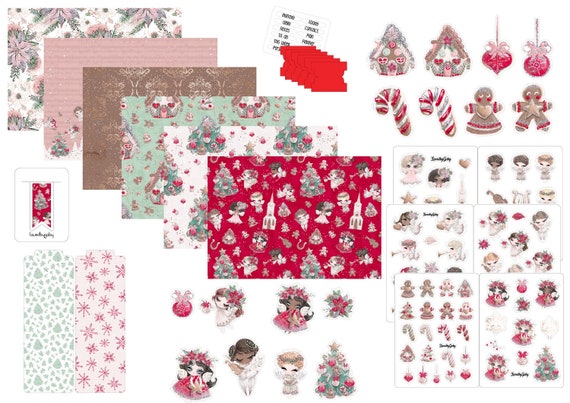 LovedbyGaby plannerkit "Holly jolly"