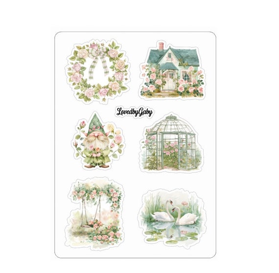 LovedbyGaby stickers Cottage