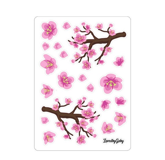 LovedbyGaby stickers "blossoms"