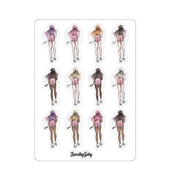 LovedbyGaby stickers Summergirl