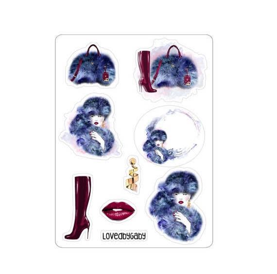 LovedbyGaby stickers "Fake fur"