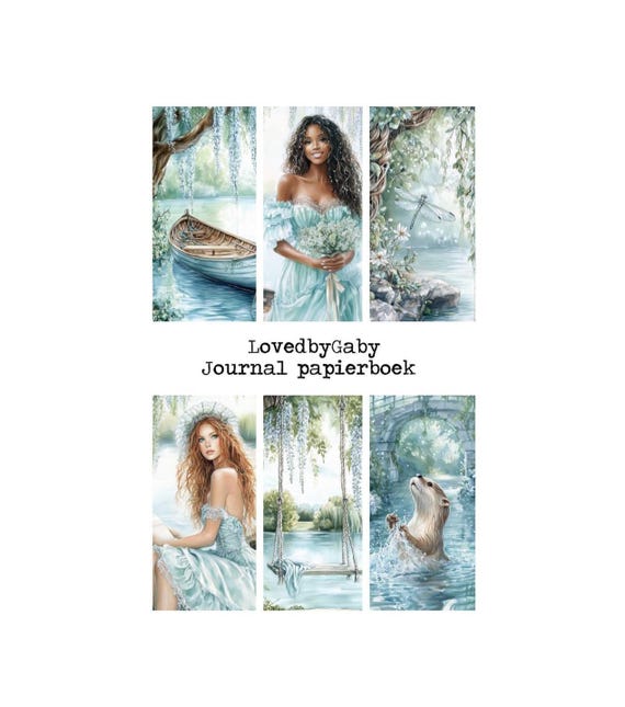 LovedbyGaby A5 journal paper book Dreamlake