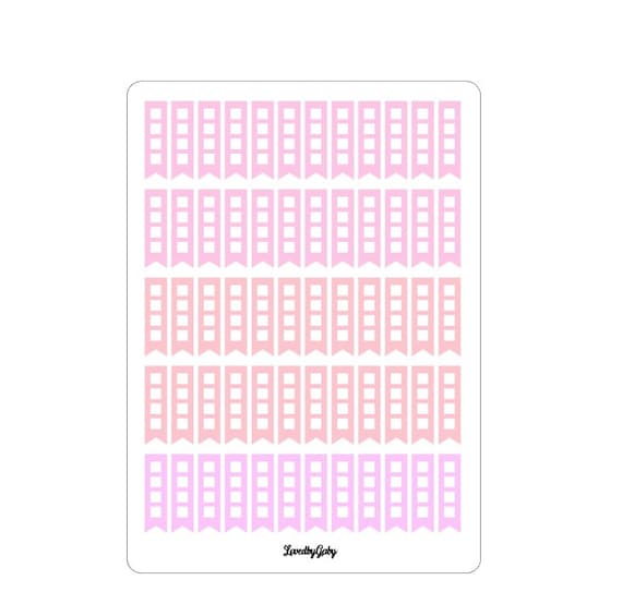 LovedbyGaby stickers "checkboxes"